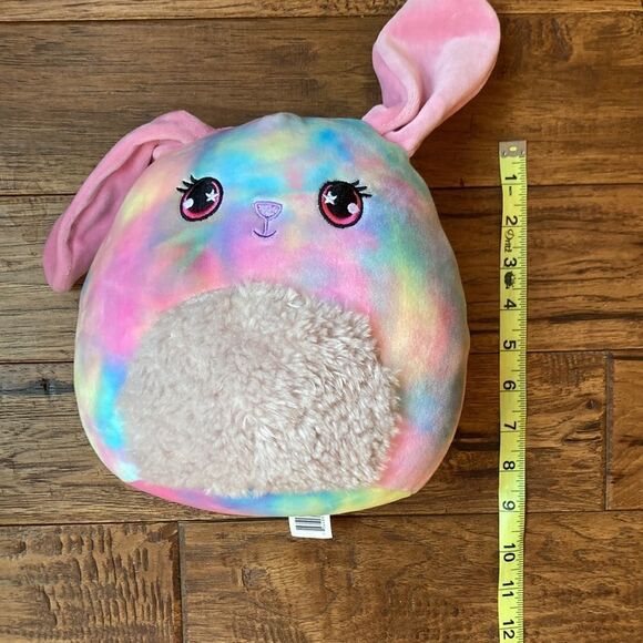 𝅺SQUISHMALLOWS Kelly Toy Candy Scented Bunny Rabbit Tie Dye Limited Edition - Picture 9 of 9